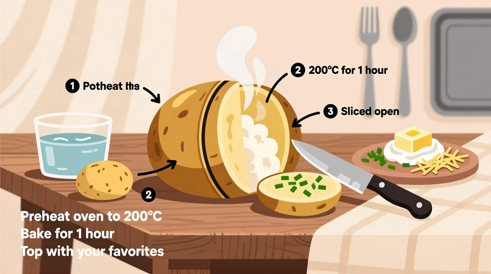 How to Make the Perfect Jacket Potato: Simple Oven Method