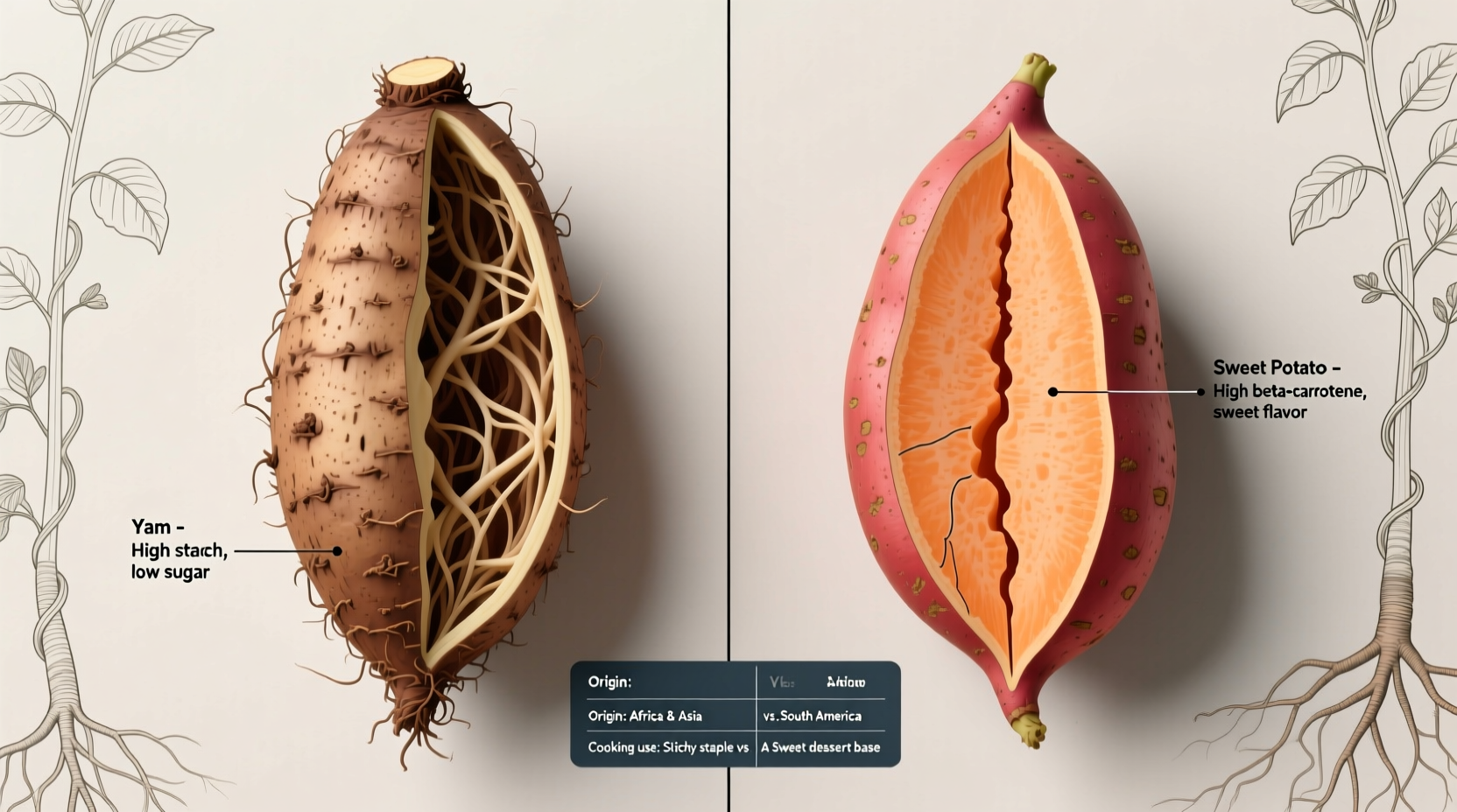 Yam vs Sweet Potato: Clearing Up the Common Confusion