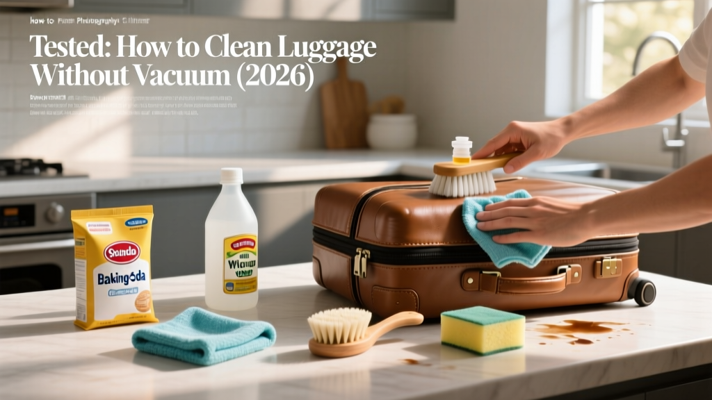 Tested: How to Clean Luggage Without Vacuum (2026)