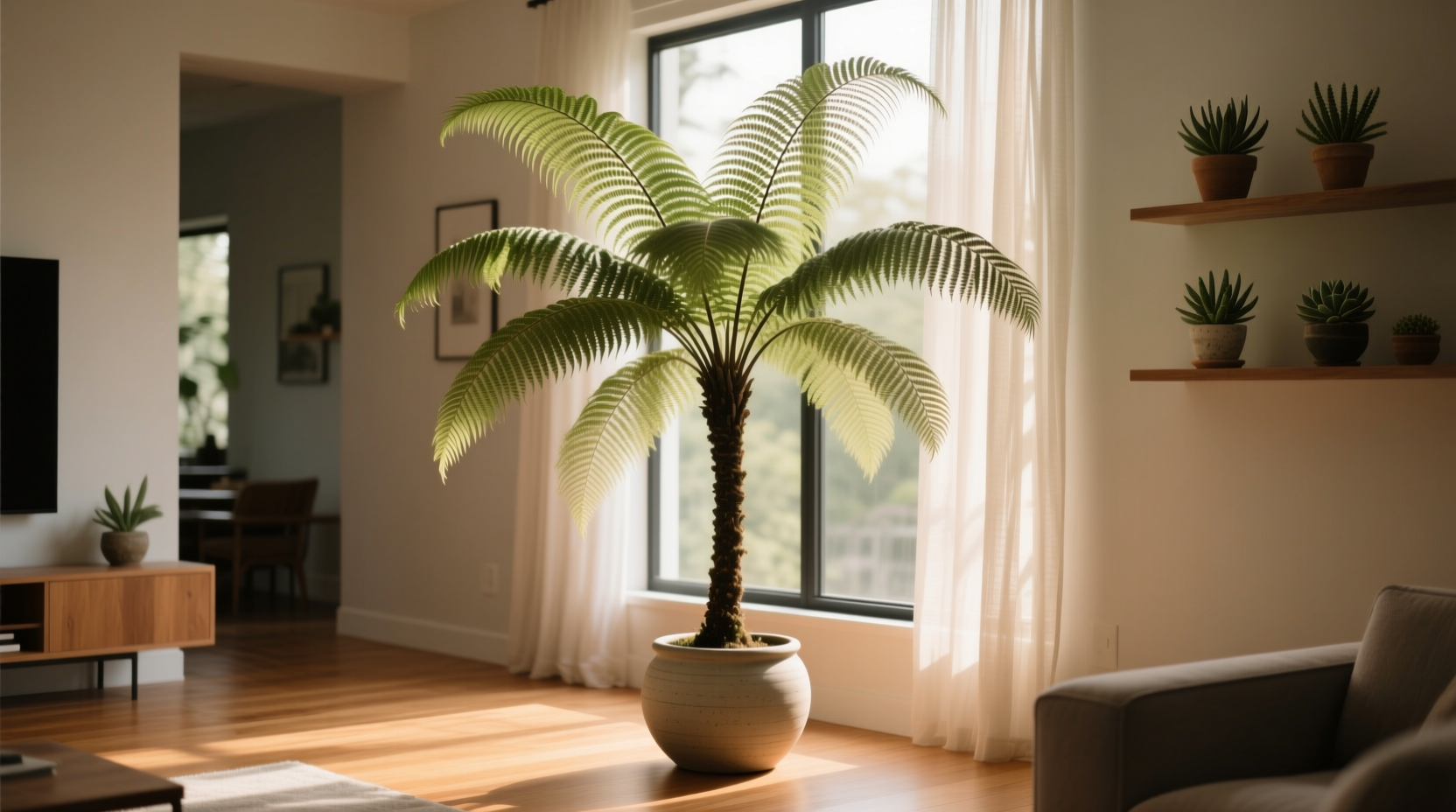 indoor tree fern