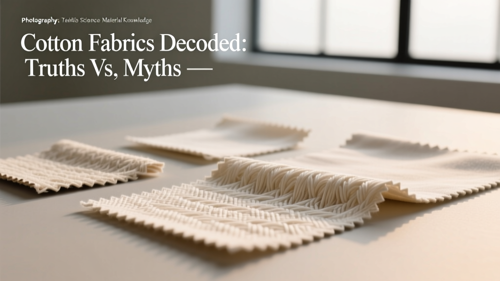 Cotton Fabrics Decoded: Truths vs. Myths
