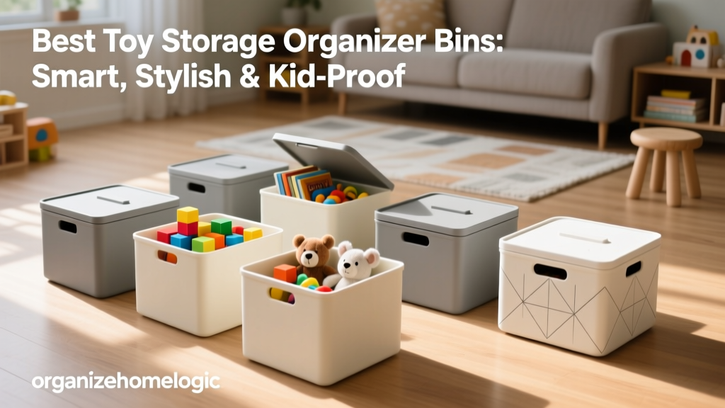 Best Toy Storage Organizer Bins: Smart, Stylish & Kid-Proof