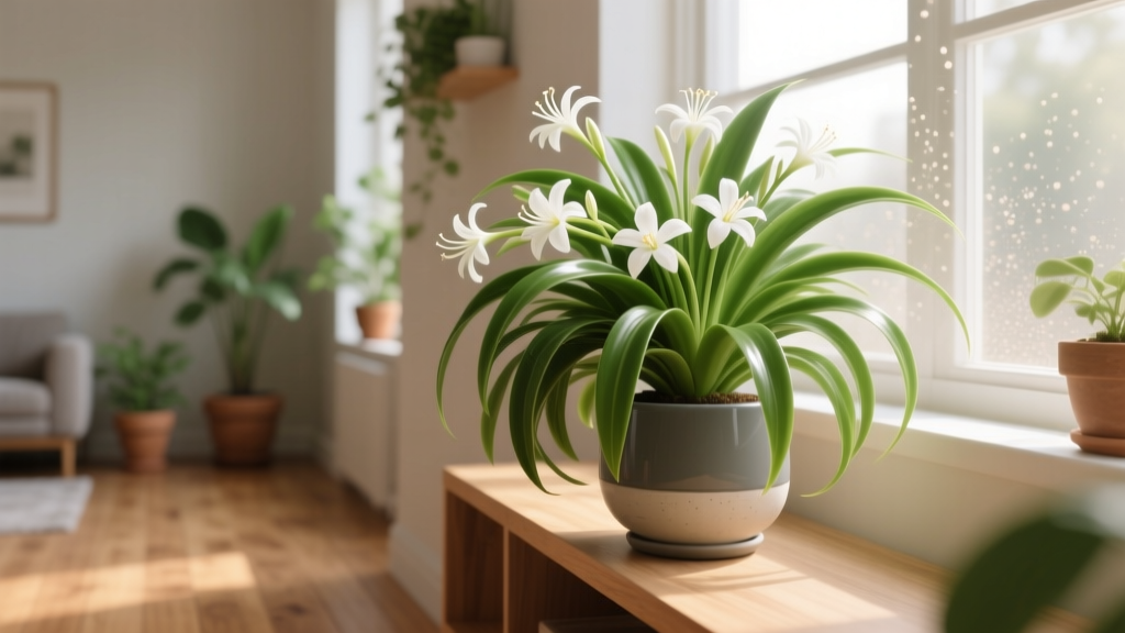 Spider Plant Flower Cutting Propagation Guide
