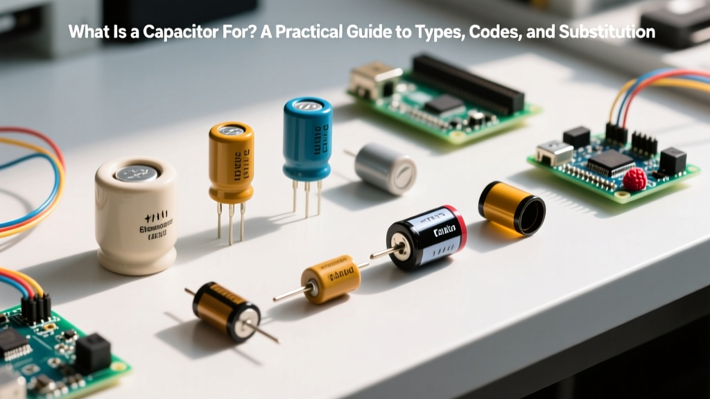 What Is a Capacitor For? A Practical Guide to Types, Codes, and Substitution