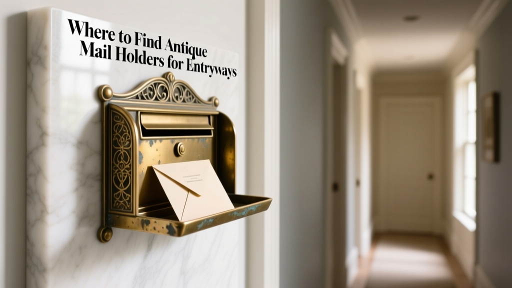 Where to Find Antique Mail Holders for Entryways