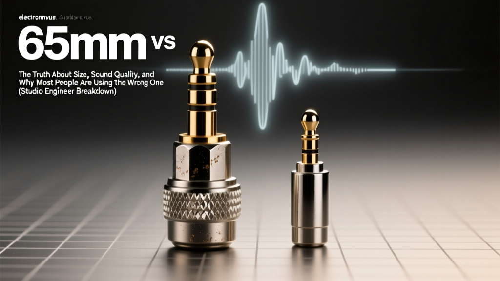65mm vs 35mm Audio Jack: The Truth About Size, Sound Quality, and Why Most People Are Using the Wrong One (Studio Engineer Breakdown)