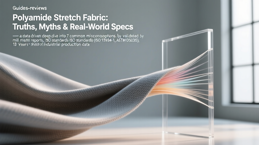 Polyamide Stretch Fabric: Truths, Myths & Real-World Specs