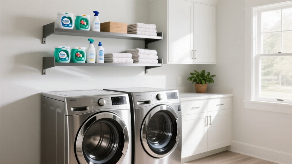 Best Shelves for Washer & Dryer Tops: A Smart Guide