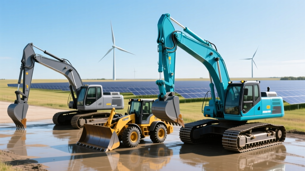 How Heavy Equipment Makers Train Operators for Renewable Energy Sites