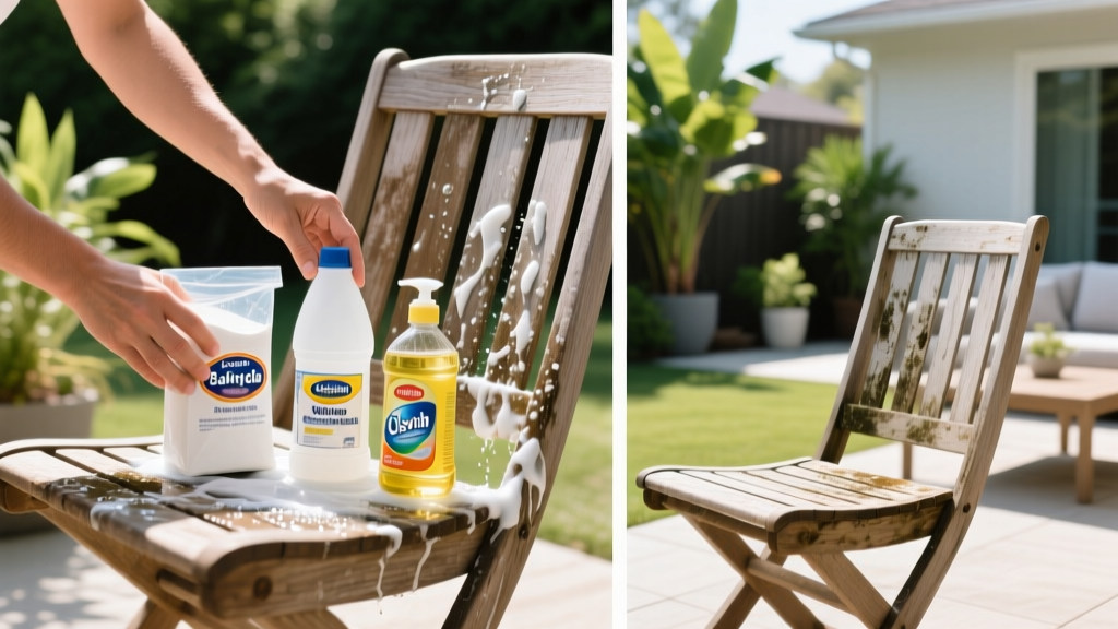 How to Clean Patio Furniture Without Commercial Products