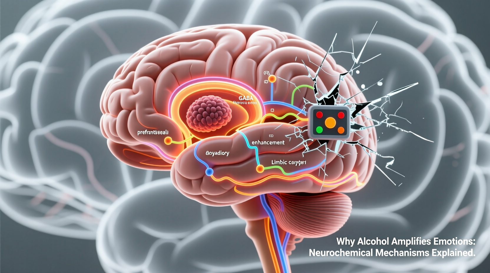 why does alcohol make me emotional understanding brain effects