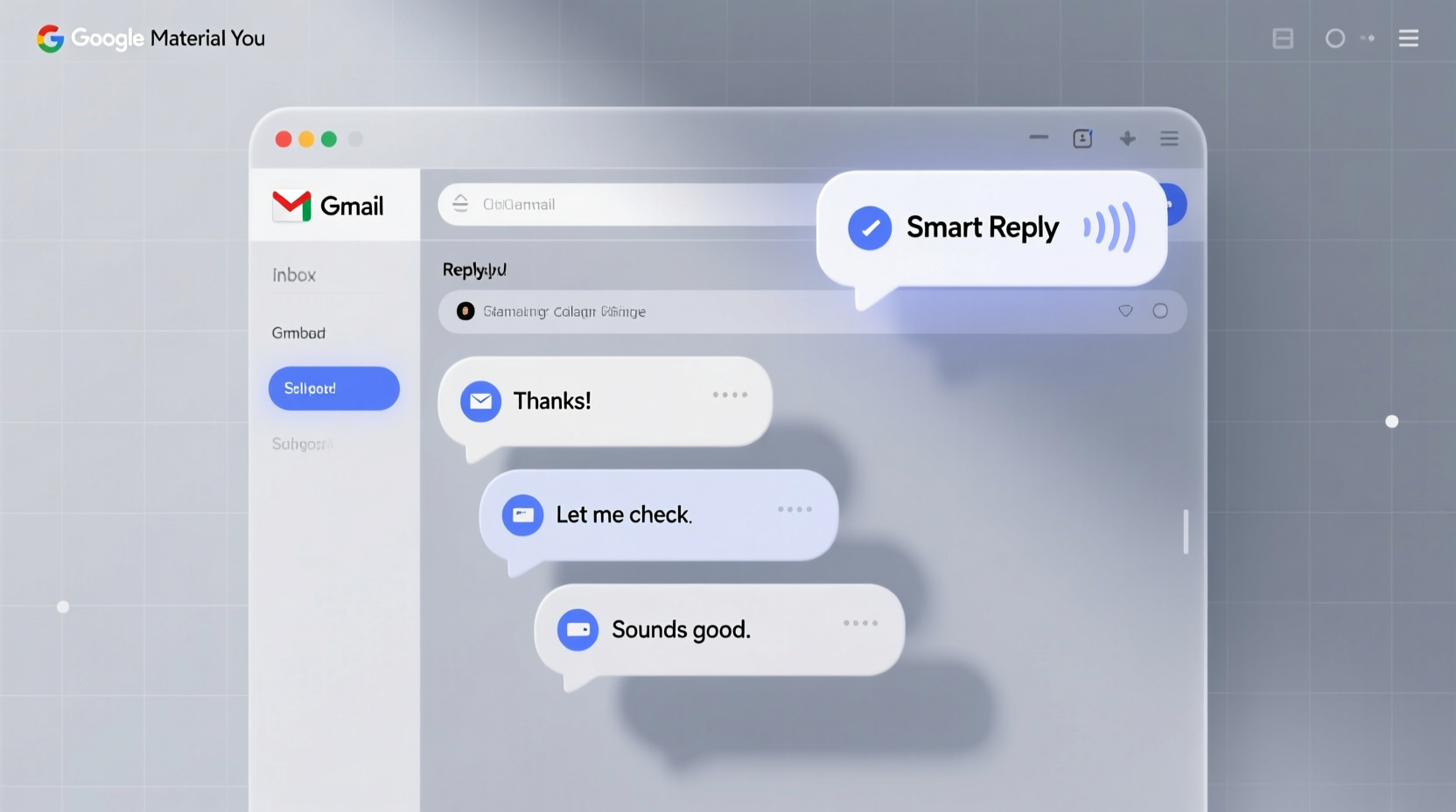 inbox by gmail gets smart reply on the web