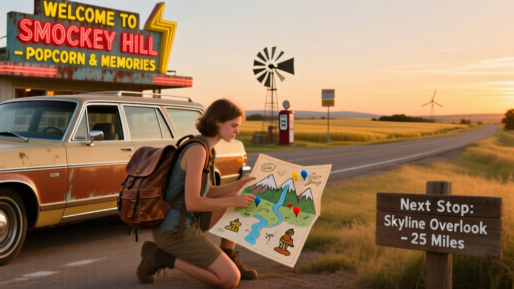 How to Plan a Trip Around Roadside Attractions: From Giant Dinosaurs to Neon Motel Signs
