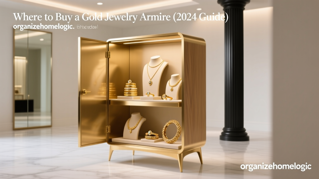 Where to Buy a Gold Jewelry Armoire (2024 Guide)