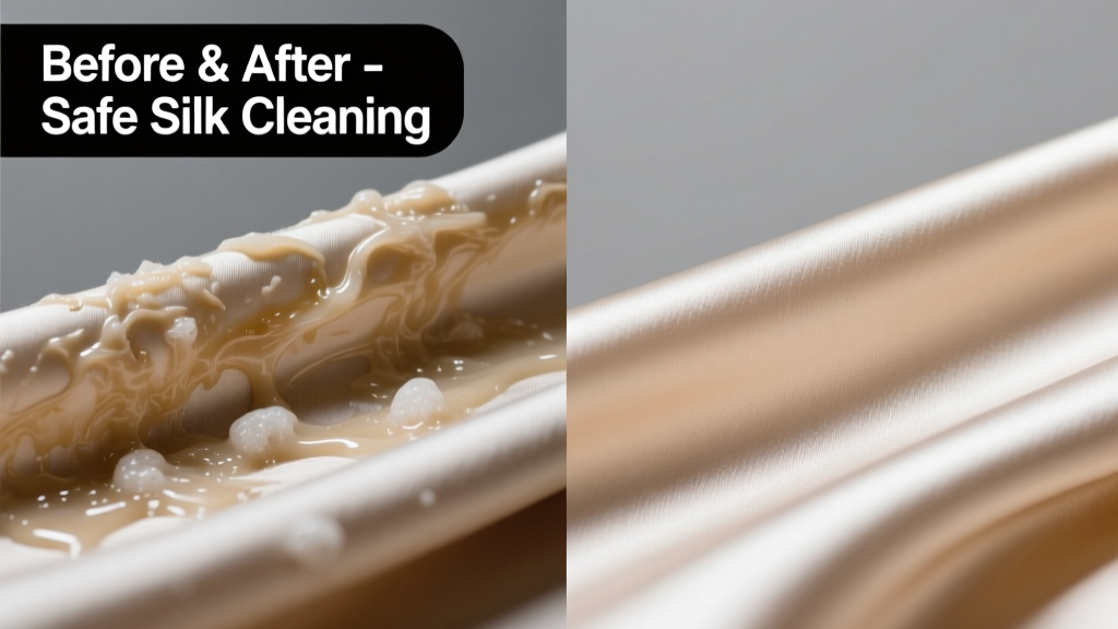 How to Remove Fabric Softener from Silk Safely