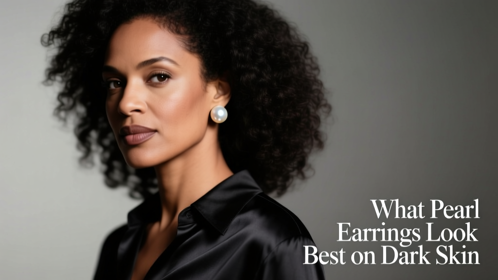 Pearl Earrings for Dark Skin: Styling Guide & Picks