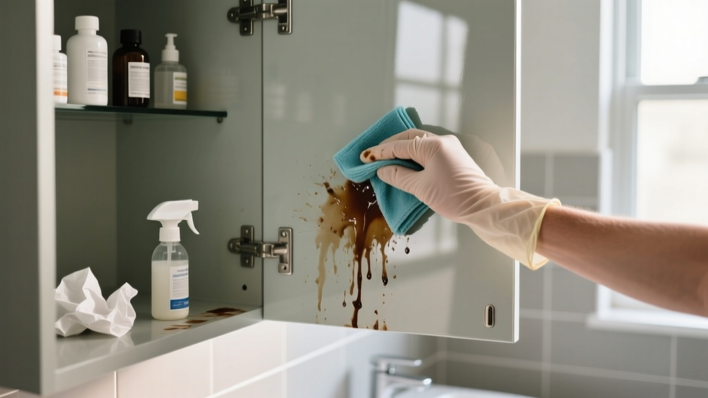 Tested: How to Get Vomit Out of Medicine Cabinet Fast