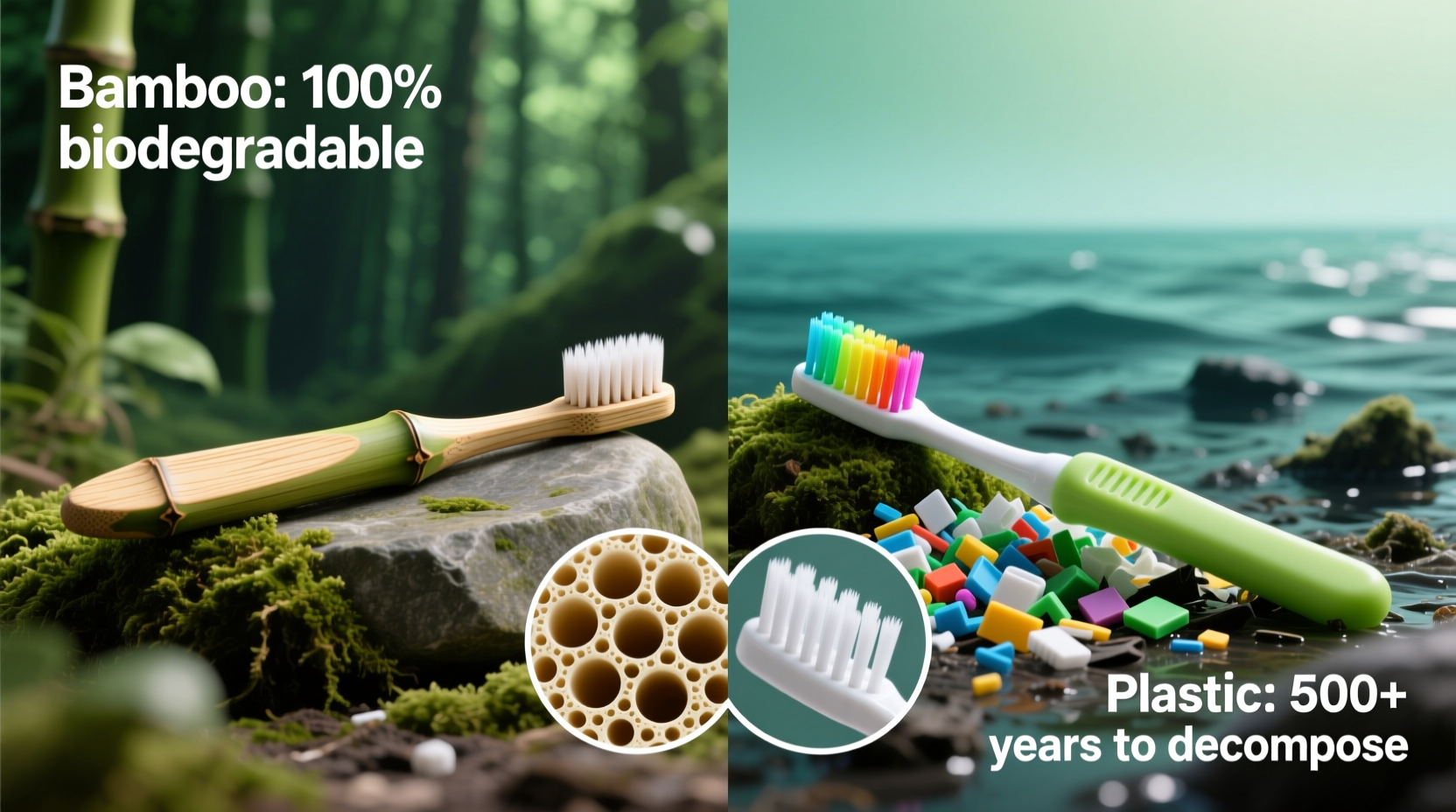 bamboo toothbrushes vs plastic are they really better for your teeth and the planet