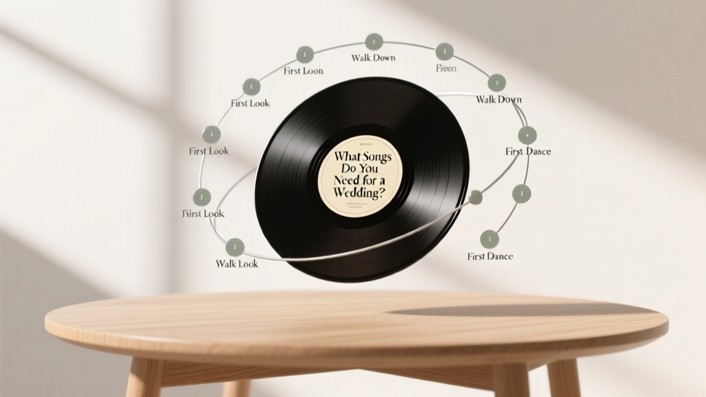 Wedding Songs Checklist: 12 Tracks for Every Moment (2026)