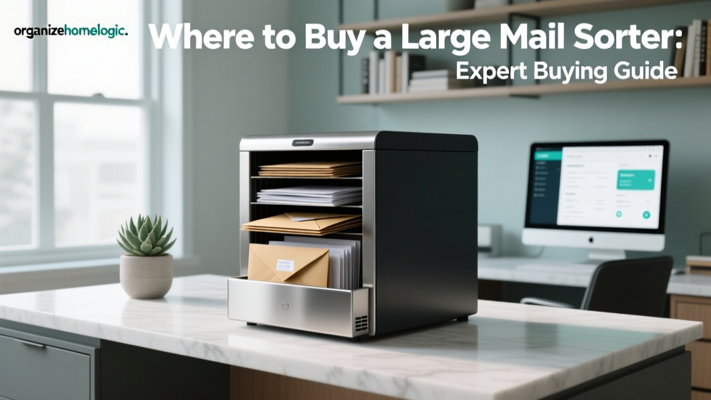 Where to Buy a Large Mail Sorter: Expert Buying Guide