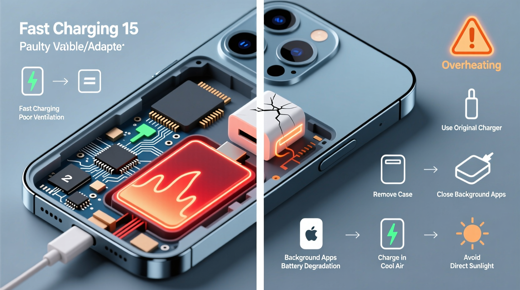 why does my iphone 15 overheat while charging causes and simple fixes