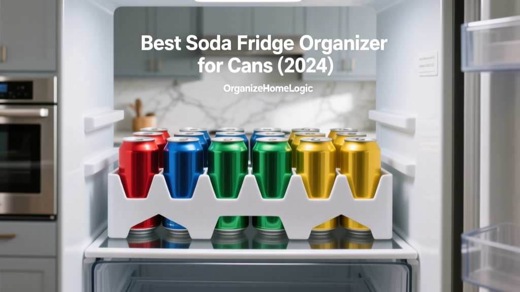 Best Soda Fridge Organizer for Cans (2024)