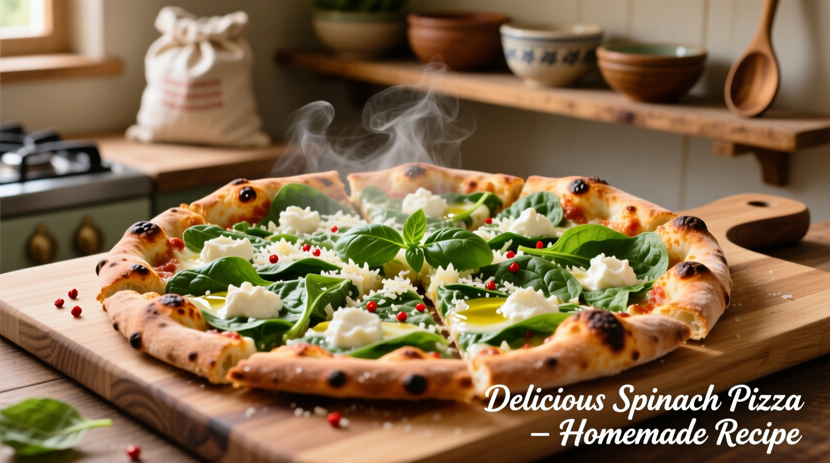 delicious spinach pizza recipes for home cooking
