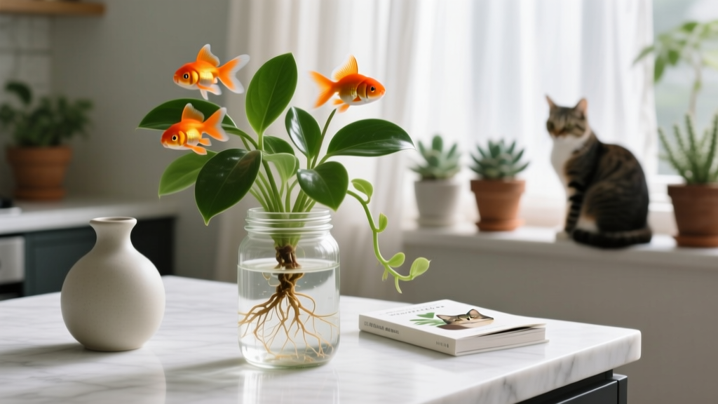 Goldfish Plant Propagation in Water: Safe for Cats?
