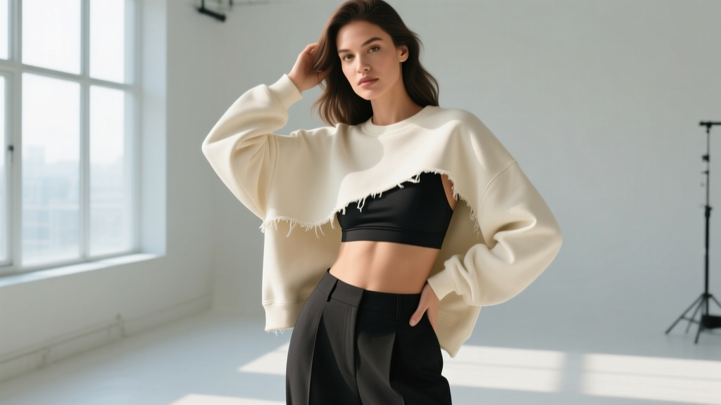 How to Style an Oversized Loungewear Sweatshirt