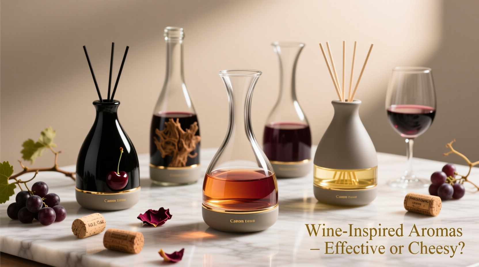 aromatherapy diffusers with wine-inspired scents—effective or cheesy