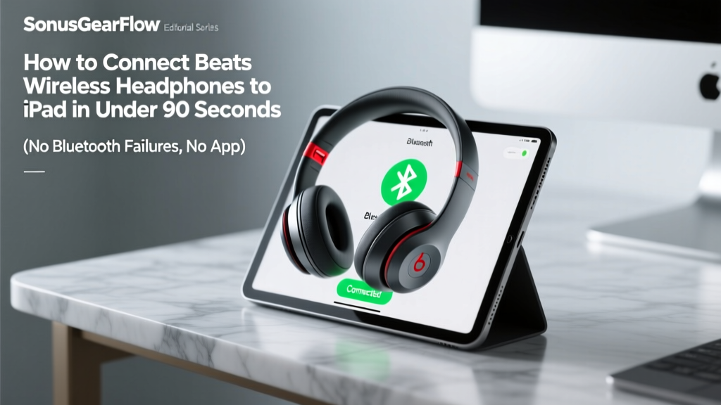 How to Connect Beats Wireless Headphones to iPad (2026)