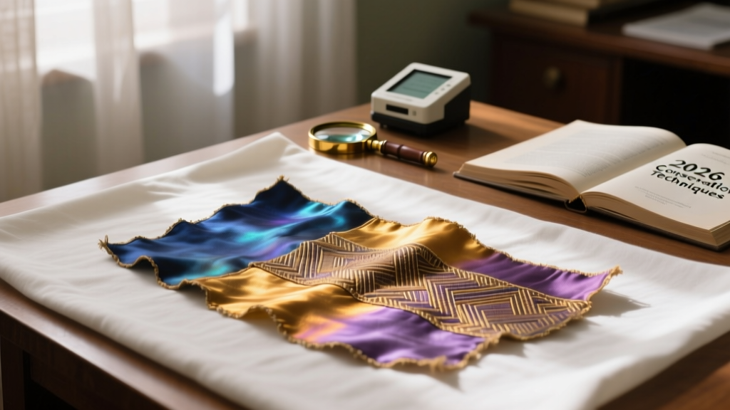 Astana Sogdian Samite Silk Finds: 2026 Conservation & Analysis