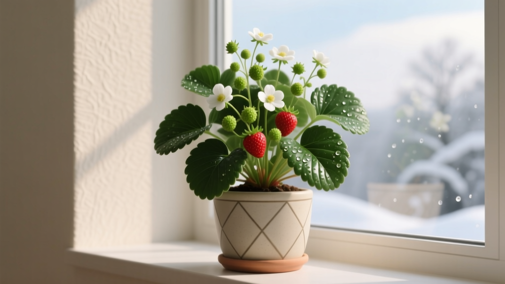 Can You Keep Strawberry Plants Indoors All Winter?