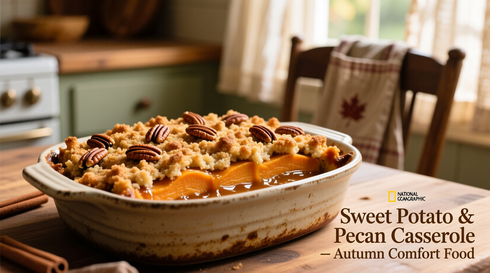 Perfect Sweet Potato Casserole with Pecan Topping Recipe