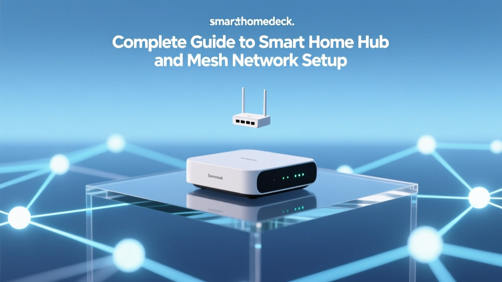 Complete Guide to Smart Home Hub and Mesh Network Setup