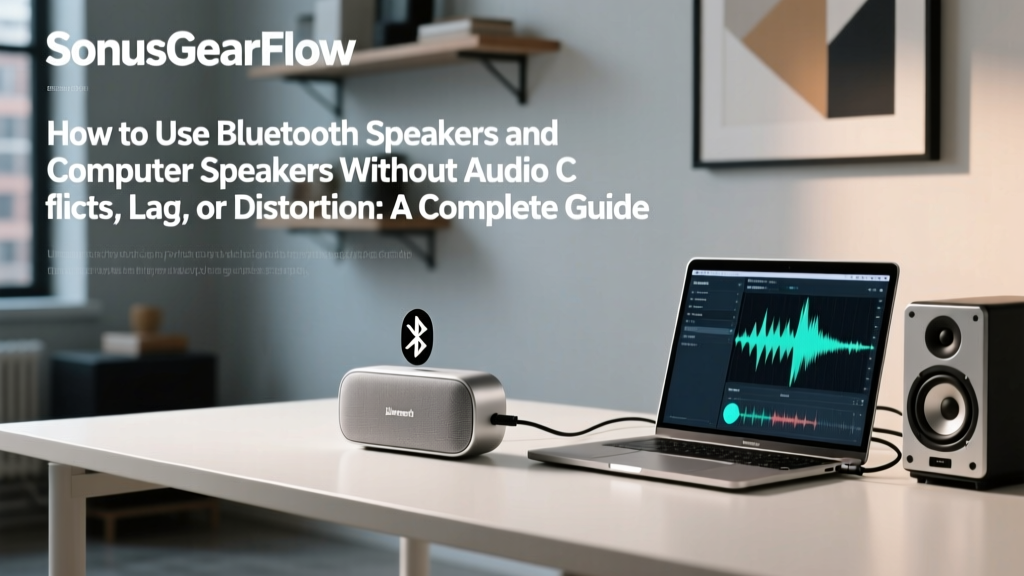 Bluetooth Speakers + Computer Speakers Setup
