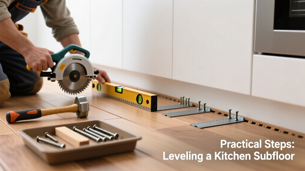 Fixing Uneven Subfloor in the Kitchen: Practical Steps