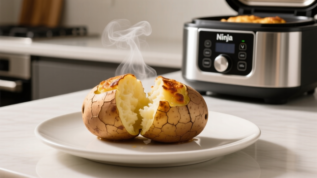 Bake Potatoes in Ninja Foodi XL Pro: Crispy Skin, Fluffy