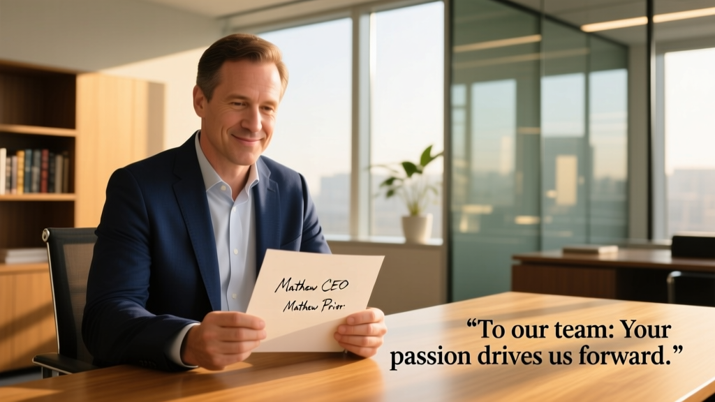 A message from our CEO, Mathew Prior