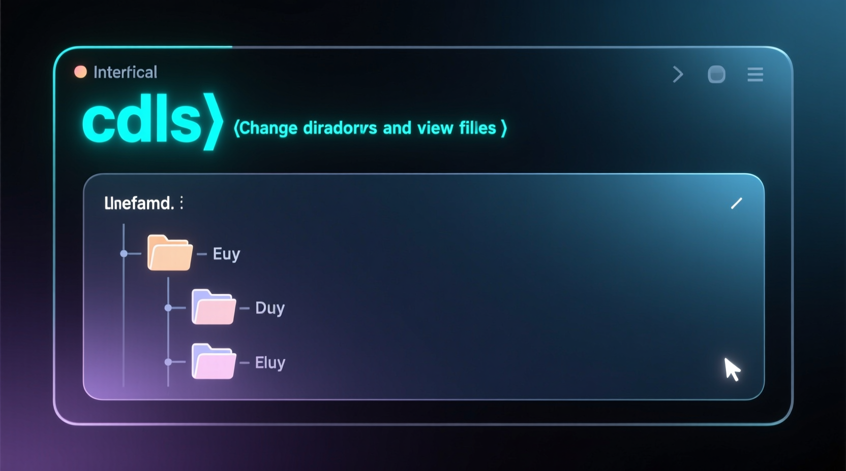 change directories and view files in one custom command
