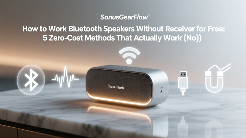 How To Work Bluetooth Speakers Without Reciever For Free