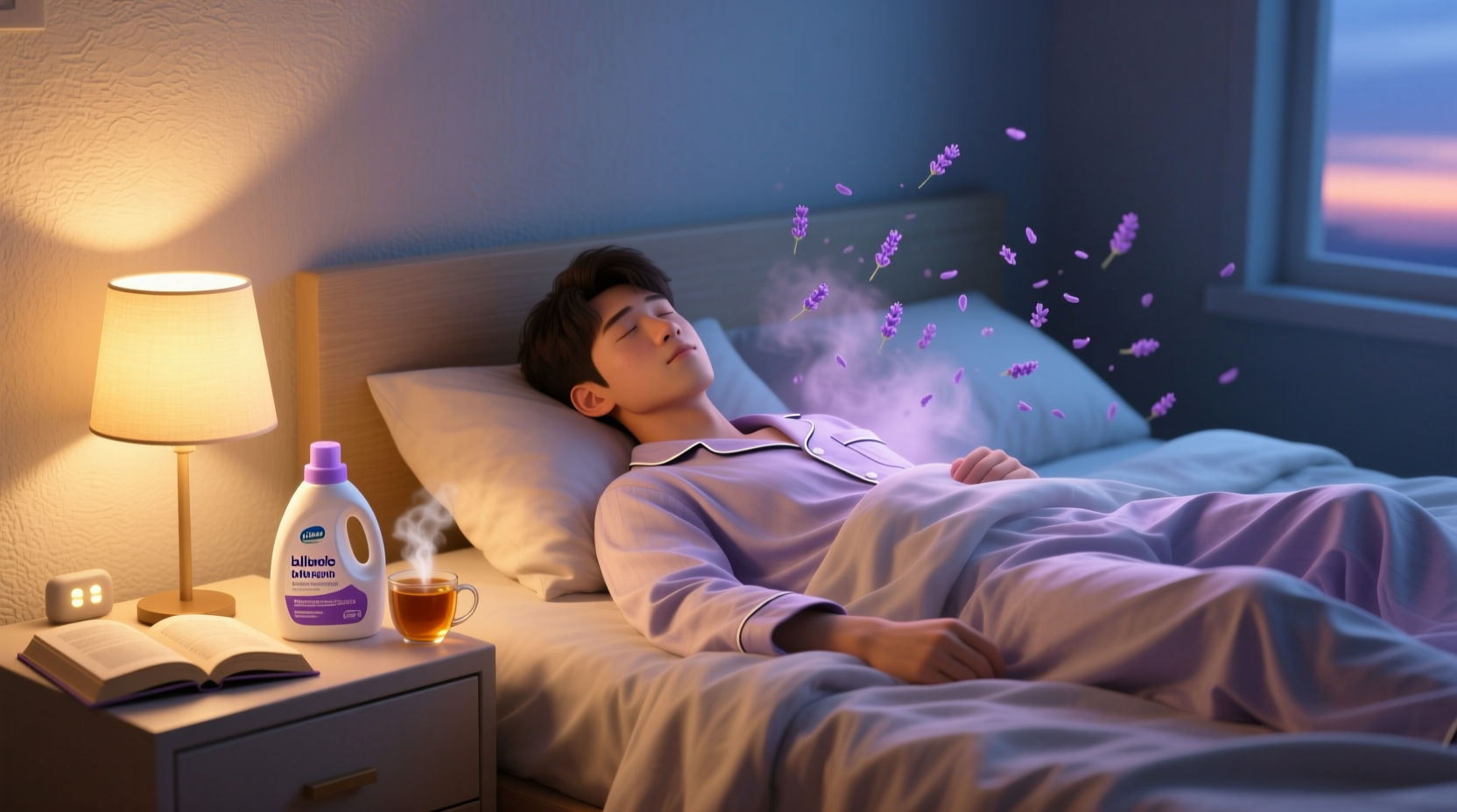 lavender detergent sleep quality laundry tips