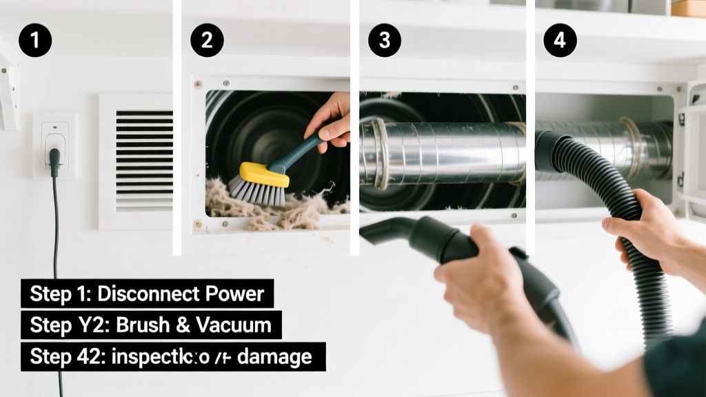How to Clean a Dryer Duct: Step-by-Step Home Maintenance