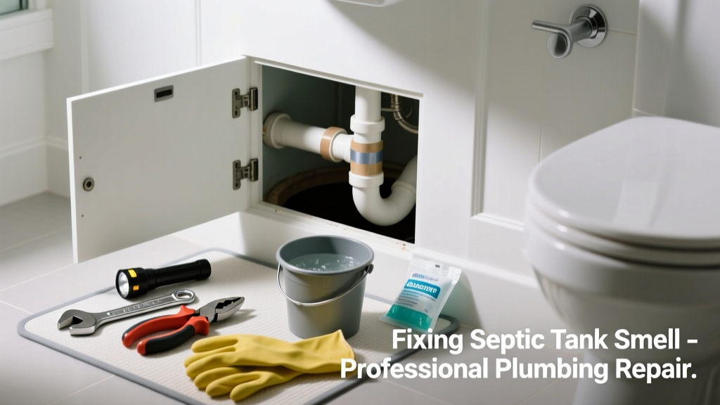 Fixing Septic Tank Smell in the Bathroom