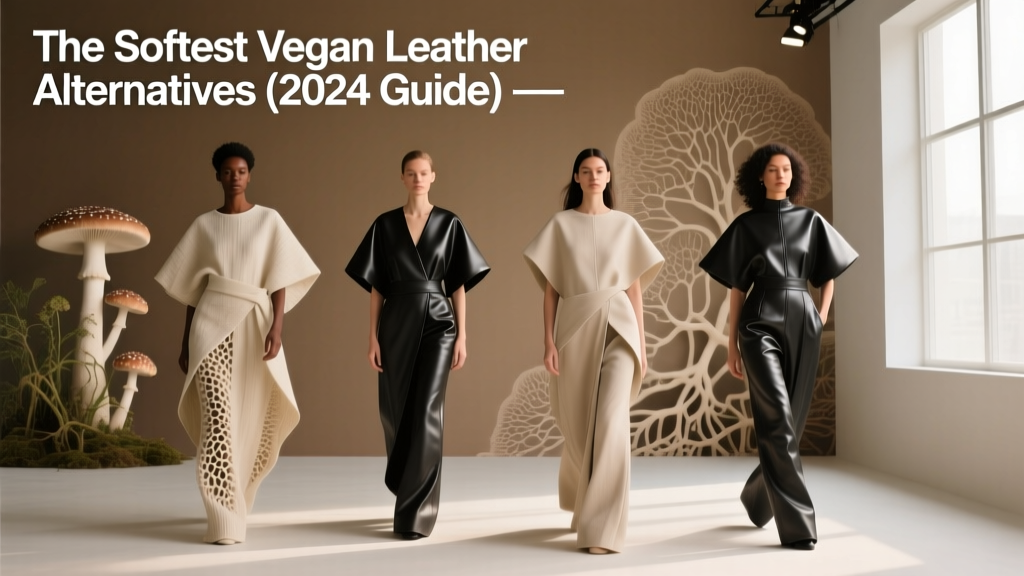 The Softest Vegan Leather Alternatives (2024 Guide)