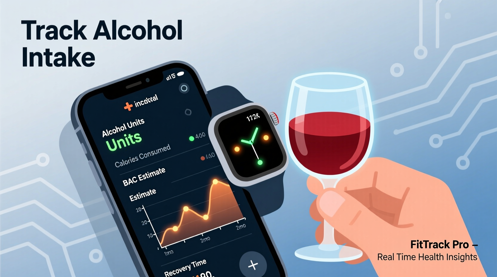 how to track your alcohol intake using fitness watches accurately