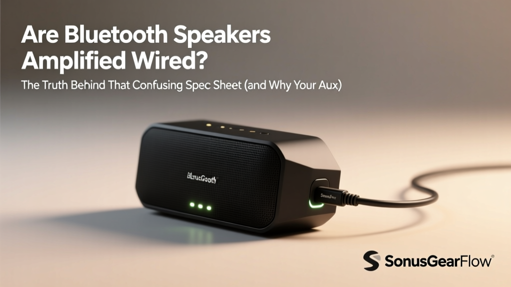 Are Bluetooth Speakers Amplified Wired? (2026)