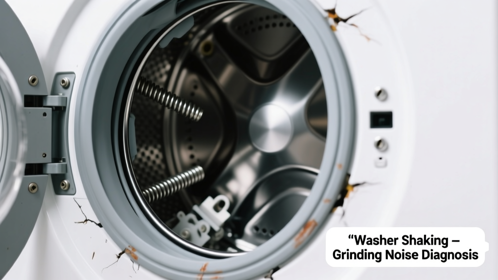 Washer Shaking & Making Grinding Noise: Quick Diagnosis