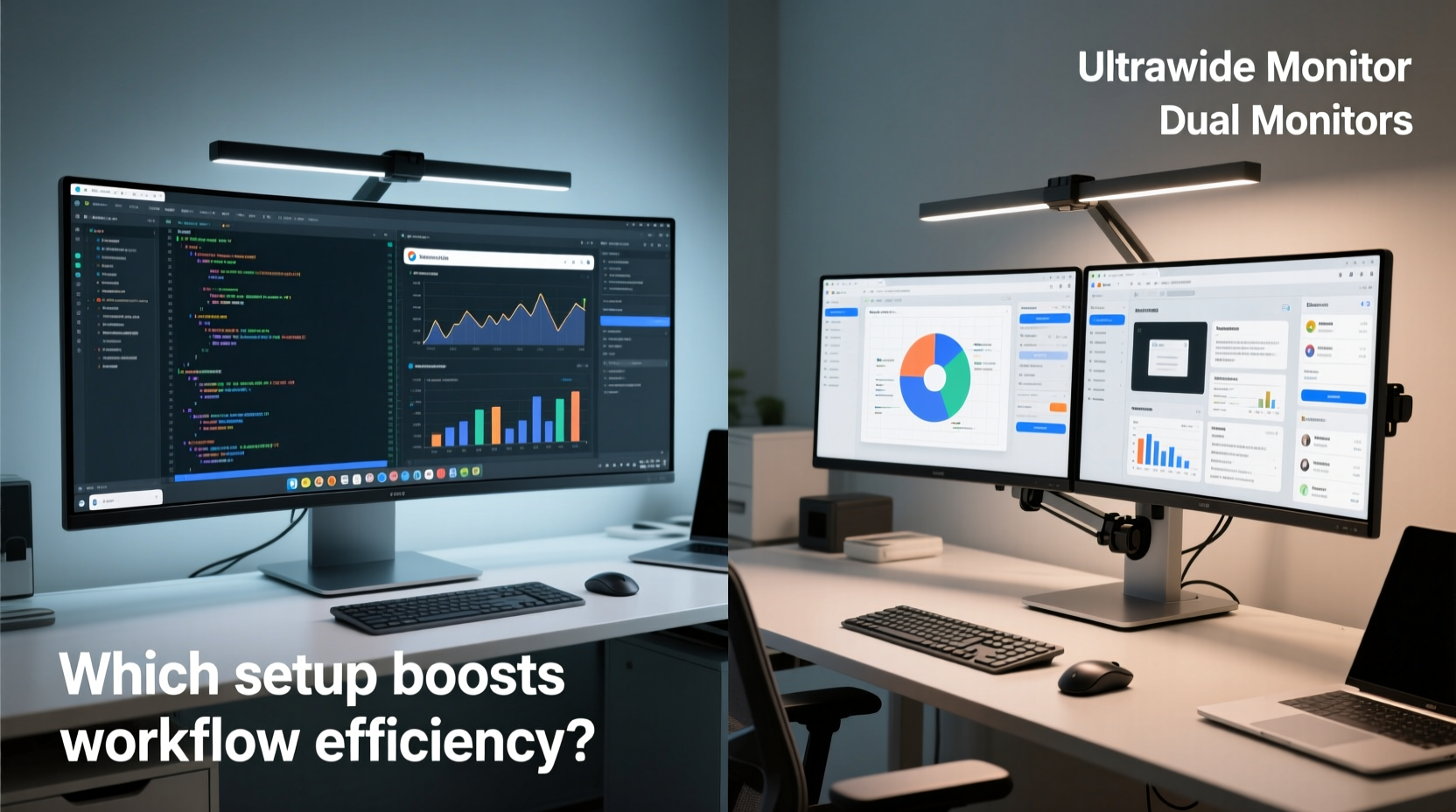 ultrawide monitor vs dual screens which setup boosts workflow efficiency