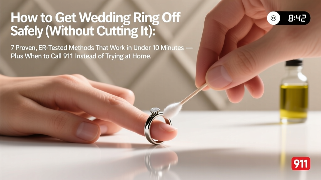 How to Get Wedding Ring Off Safely (2026)